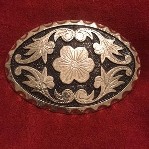 Floral Belt Buckle
